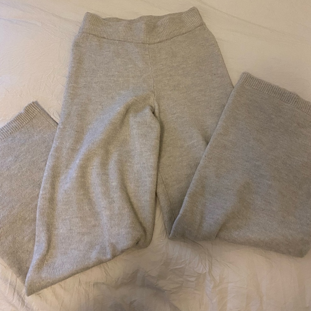 GREY H&M SWEATER PANTS